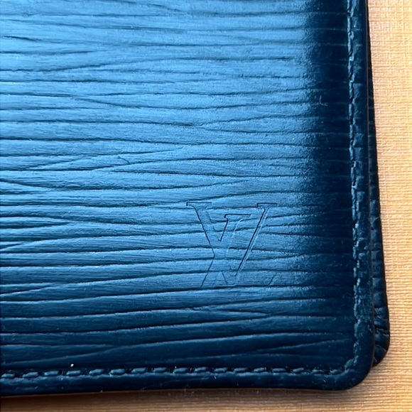 Auth. LV Louis Vuitton black unisex Mini Wallet card holder compact Epi leather - Picture 4 of 17